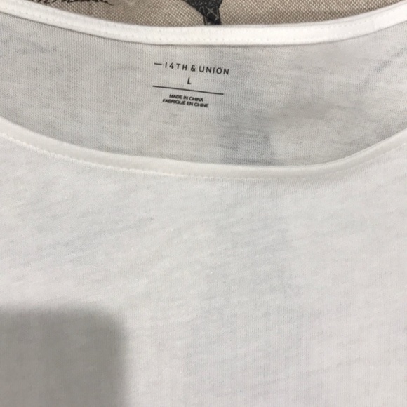 14th & Union Ruffle Sleeve Tee - Picture 3 of 6